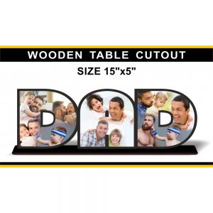 Wooden Cutout - Dad